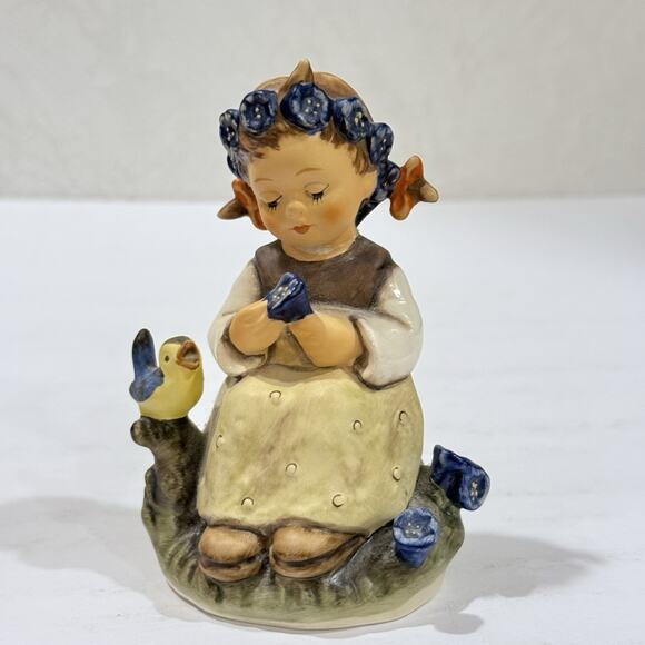 REPAIRED Goebel Hummel Figurine - #351 The Botanist - TMK-6*READ T18 - Picture 1 of 11